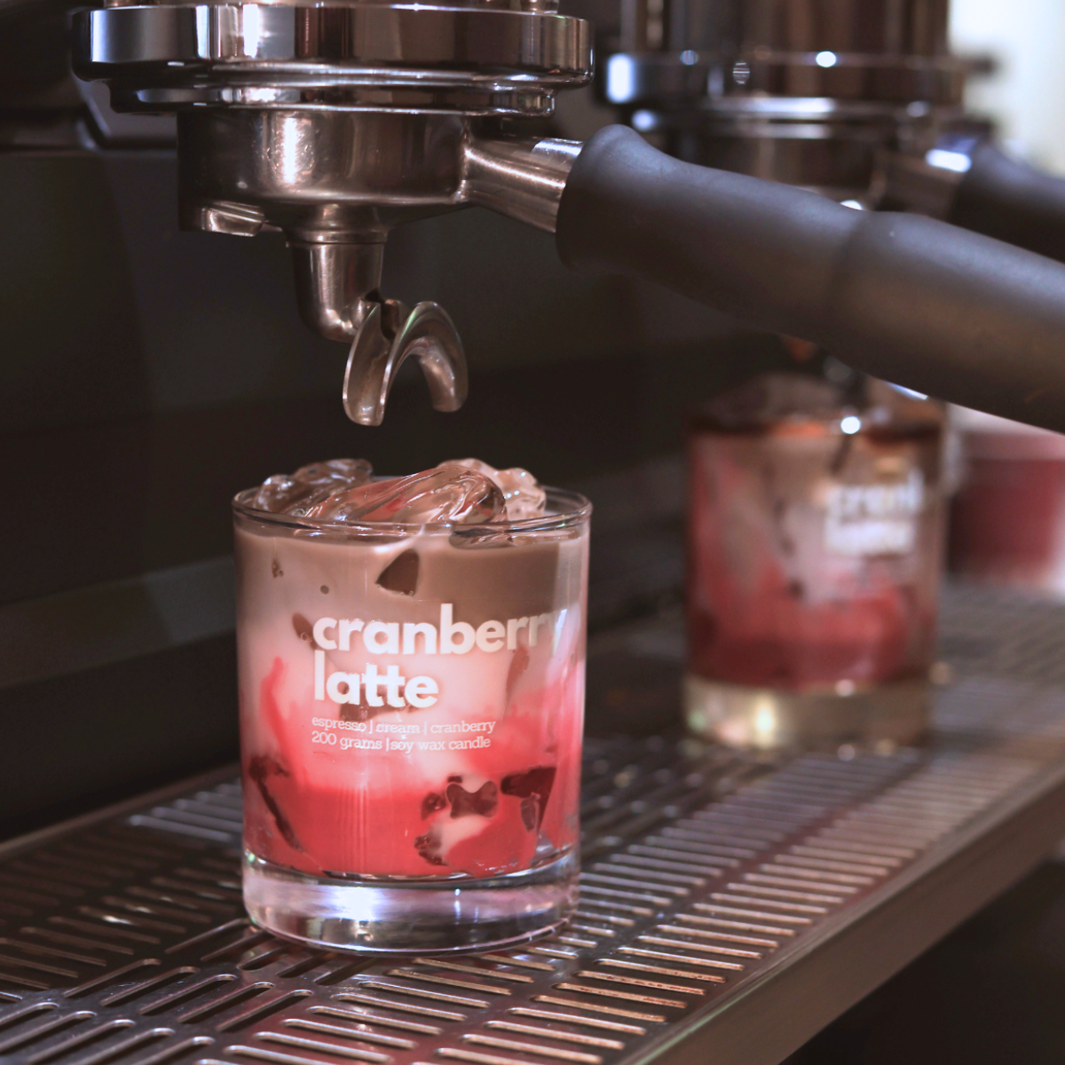 Cranberry Latte Candle