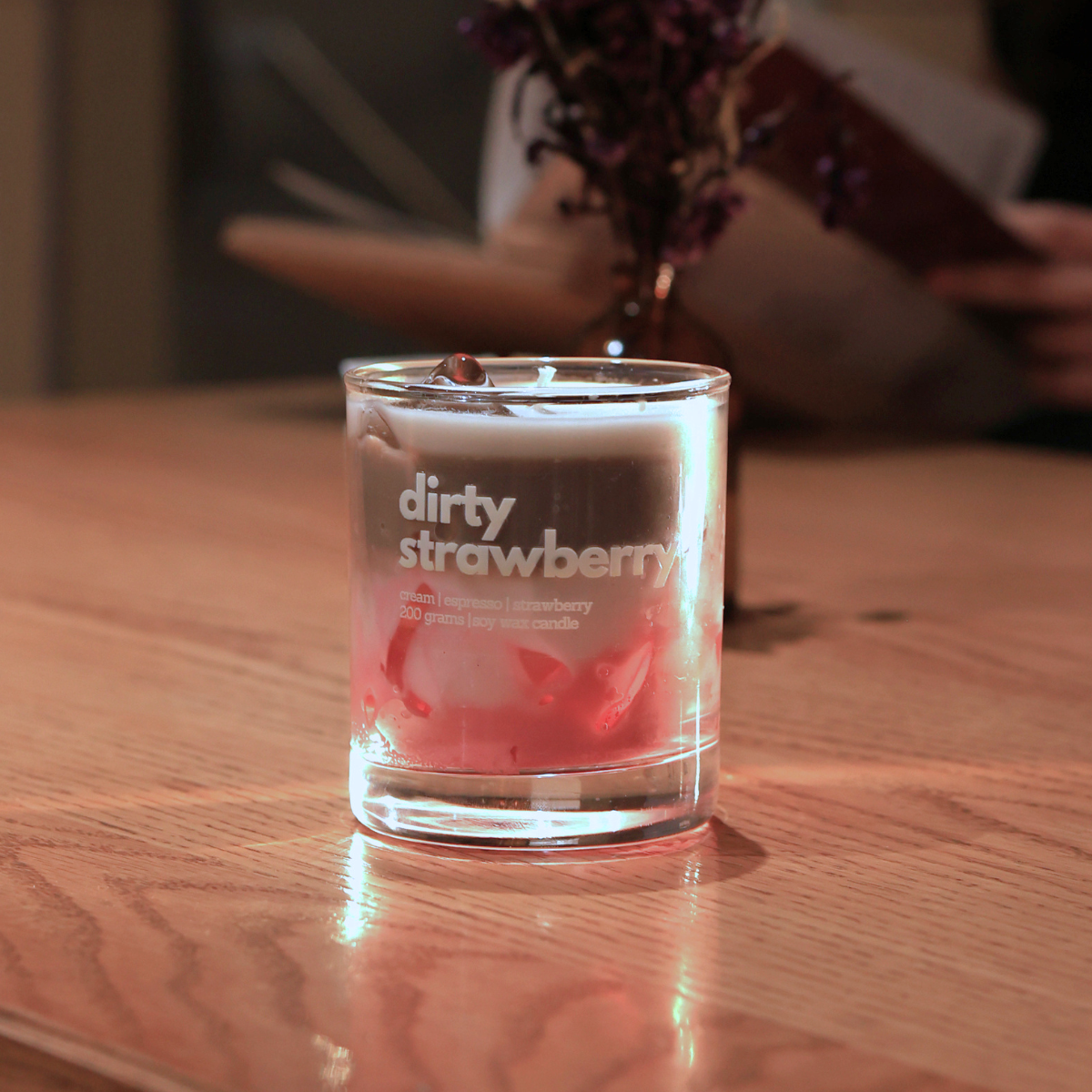 Dirty Strawberry Candle
