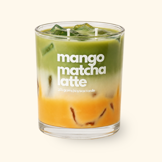 Mango Matcha Latte Candle