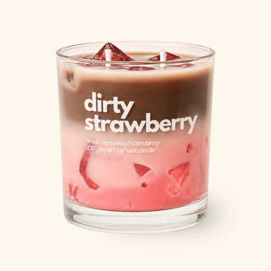 Dirty Strawberry Candle