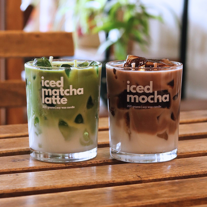 Iced Matcha Latte Candle
