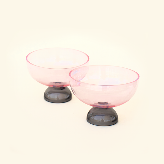 Dessert Bowls - Pink