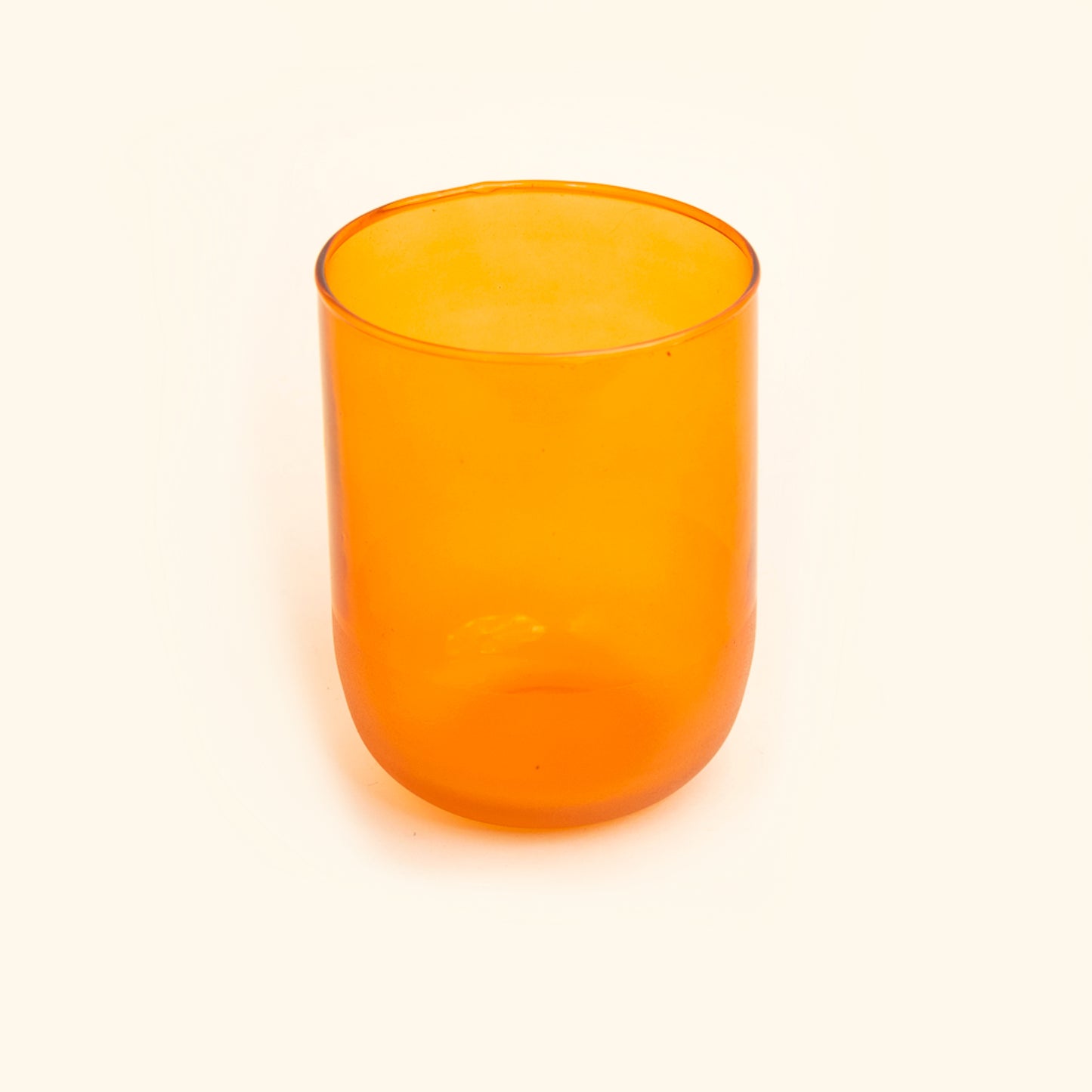 Glass Tumblers - Orange